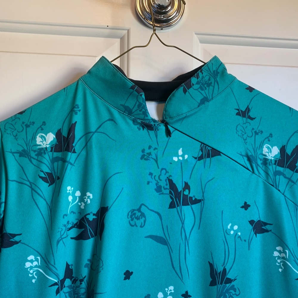 Terry Green Short Sleeve Cycling Top XL - Picture 4 of 8